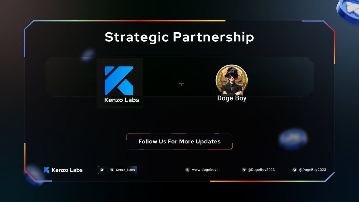 📣 We are excited to announce our latest partnership with @DogeBoy2023 ✨ CHOOSE THE FUTURE MISSED DOGECOIN - BABYDOGE - FLOKI INU? DON'T MISS 😀 DOGEBOY !! 💎 Current Progress After Launch ✔️Sitting at 240K MCAP, ATH 450K ✔️Great marketing ongoing ✔️Growing community and