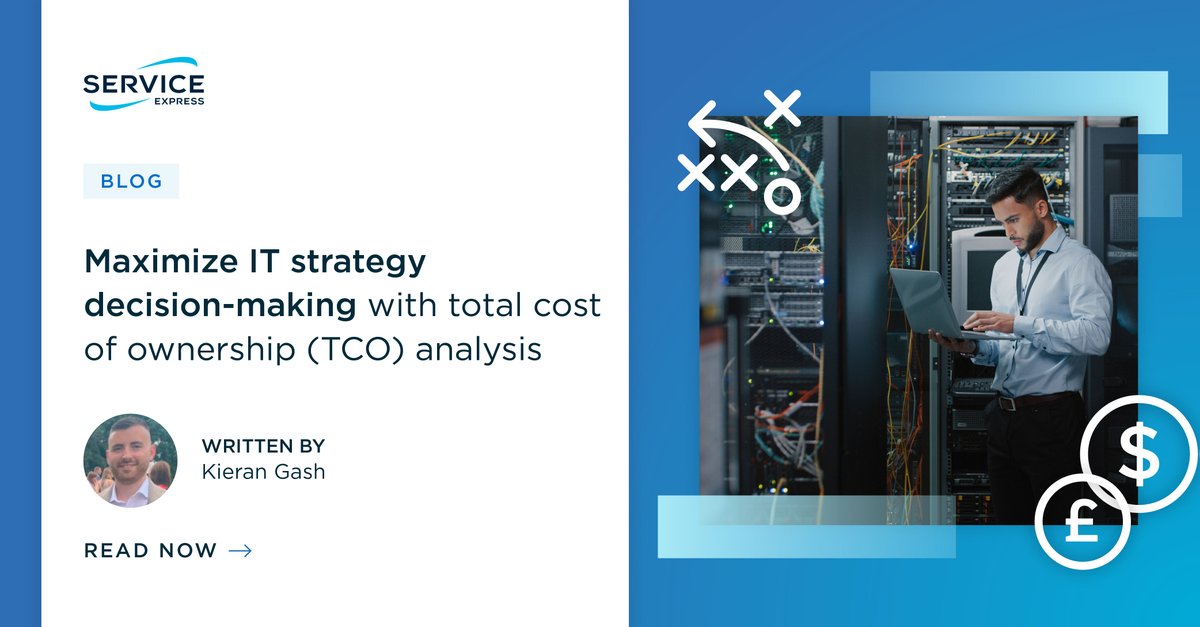 Calculating your IT equipment's total cost of ownership (TCO) is valuable, especially when considering an upgrade or replacement. In this blog, Kieran Gash explains what TCO is, its importance and how to measure it. 🔗 bit.ly/4abDc7G
