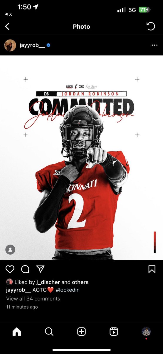 The Bearcats land a commitment from former UK CB Jordan Robinson. 

Robinson has two years of eligibility remaining.