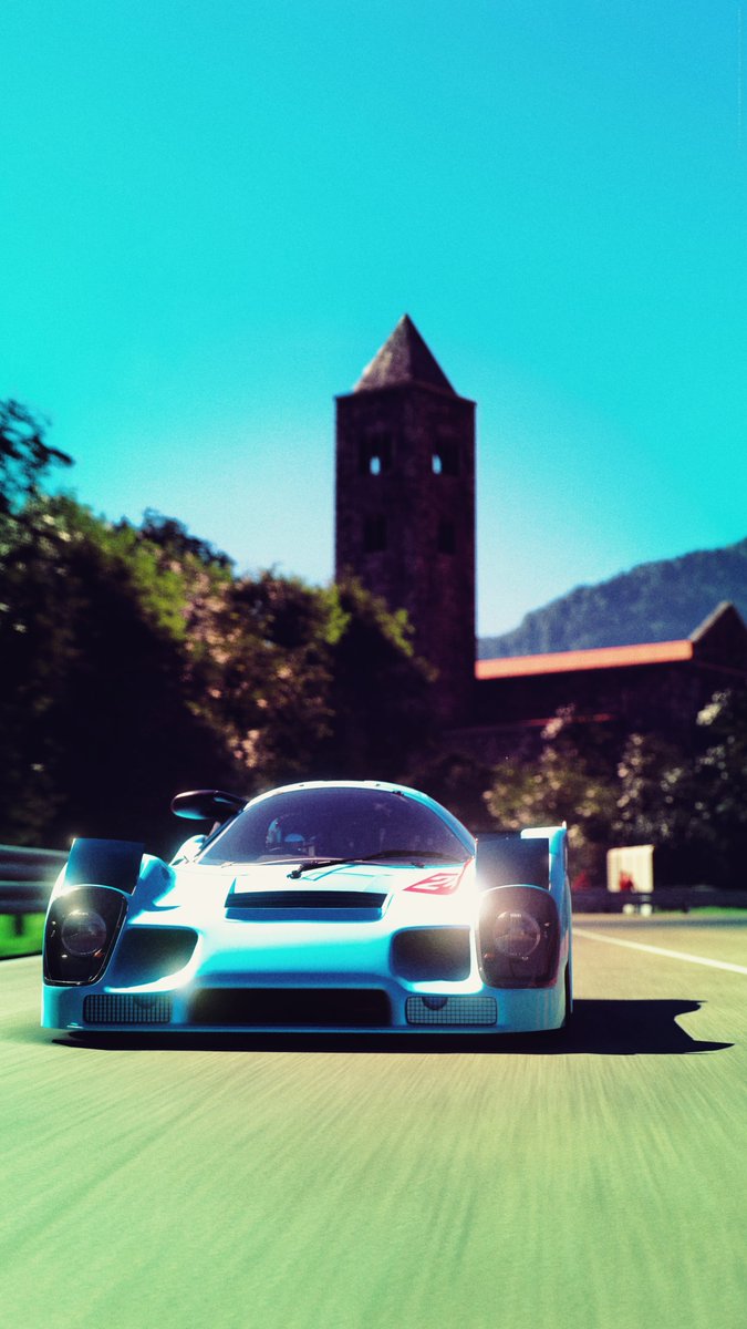 A warning: Assassin's Creed players may feel a strong desire to climb that tower. You can't. #GranTurismo #GT7