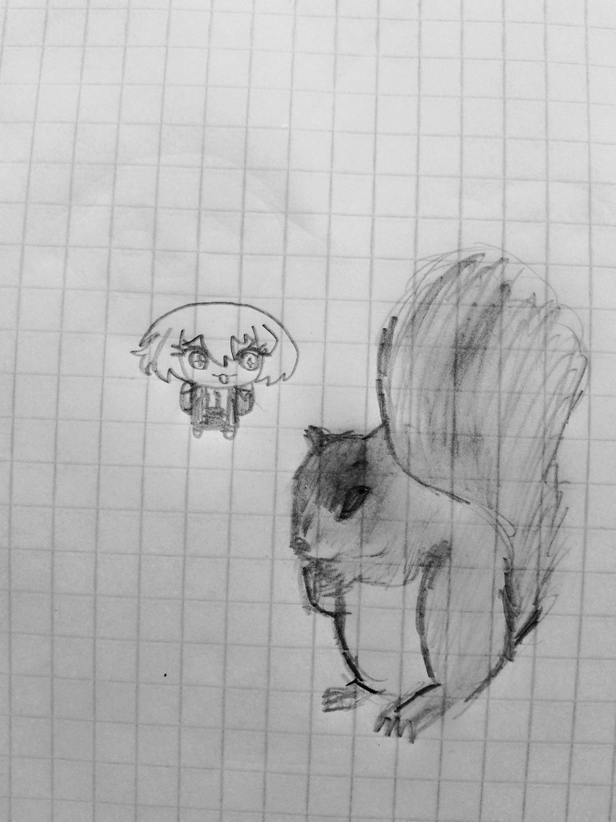 My first time drawign a squirrel #Limbus_Comapany #limbus