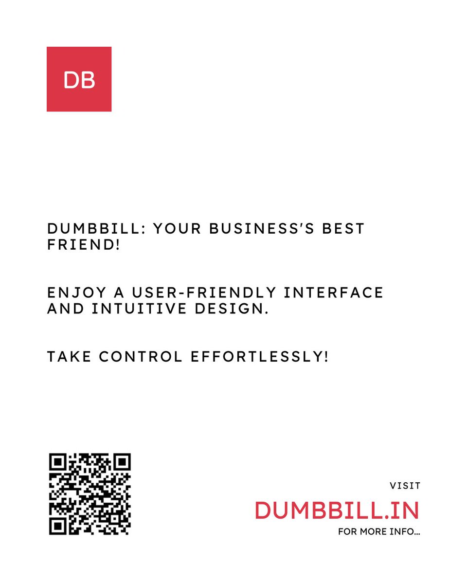 Enjoy a user-friendly interface and intuitive design. 

Links:
Android: play.google.com/store/apps/det…
Web: app.dumbbill.in 

#DUMBBILL #invoice #simplify #instantinvoices #businessgrowth #dumbbillapp #monopolysystems #india #saas #billing #invoicing #madhyapradesh