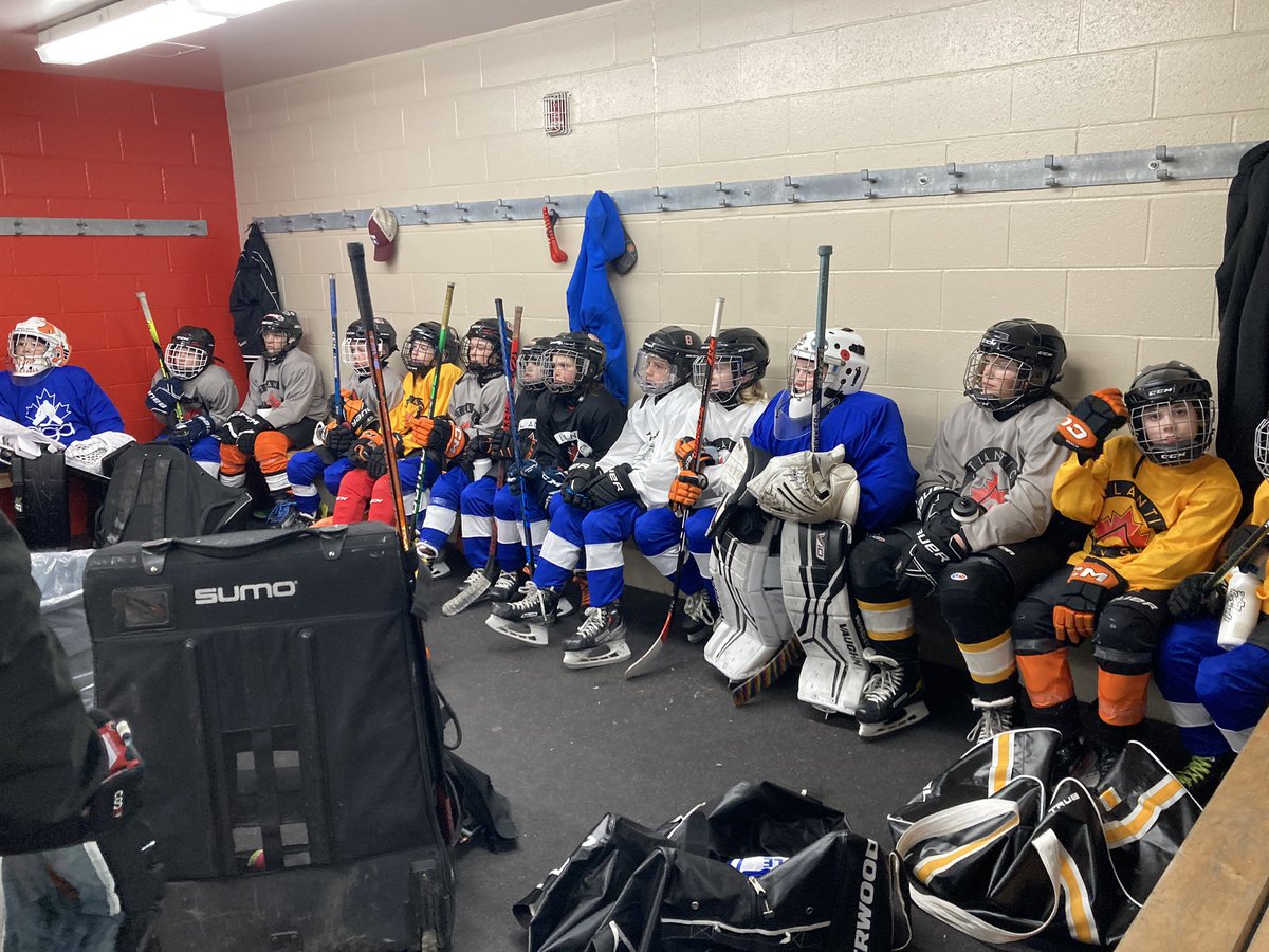 The spring Leafs and they are sitting top spot in the province and they’re getting better. There’s no individuals in this room I can assure you. #TheCoach902 #Bluenoserbeauty
