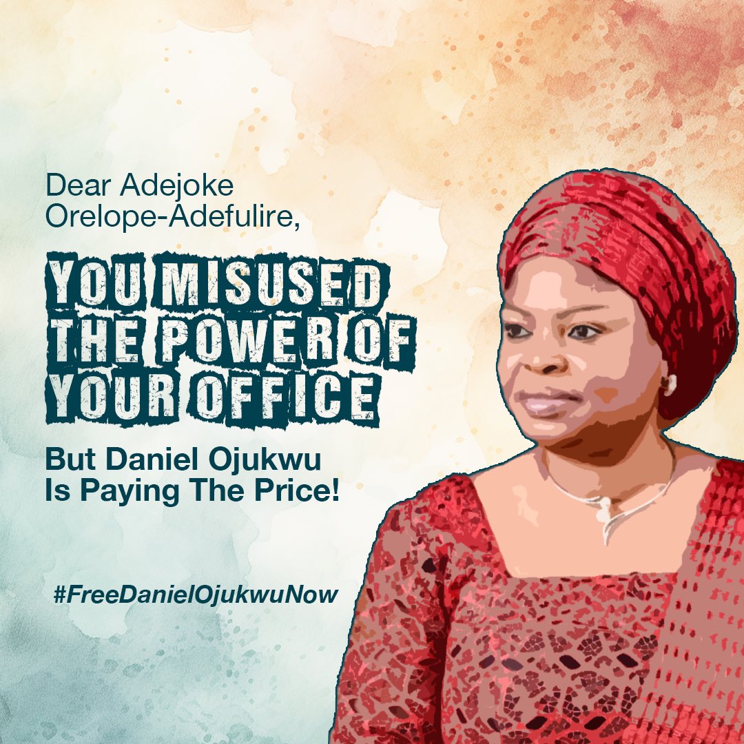 🗣️🗣️ #FreeDanielOjukwuNow 

We are diligently exploring all available avenues to secure the release of Daniel Ojukwu from the Nigerian Police custody. 

Your support using the provided graphics will help amplify the call for his release. 

#FreeDanielOjukwuNow