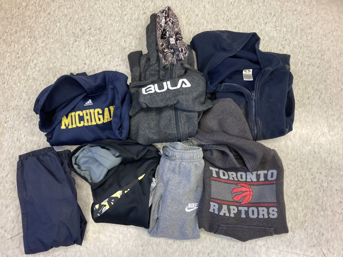 Lost and Found part 2! Let us know if you recognize any of these items!