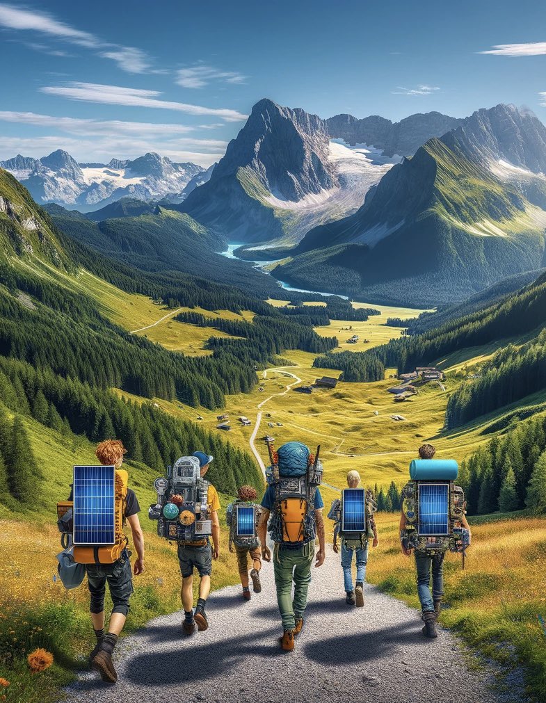 Since early February I worked together with some fellow Solarpunk conspirators to manifest this rough idea ⬇️

The wild plan is to test both a <a href="/SolarpunkNomads/">SOLARPUNK NOMADS</a> setup and a world building technique. As for the setup we will cocreate it together with the itinerary.
A starting point