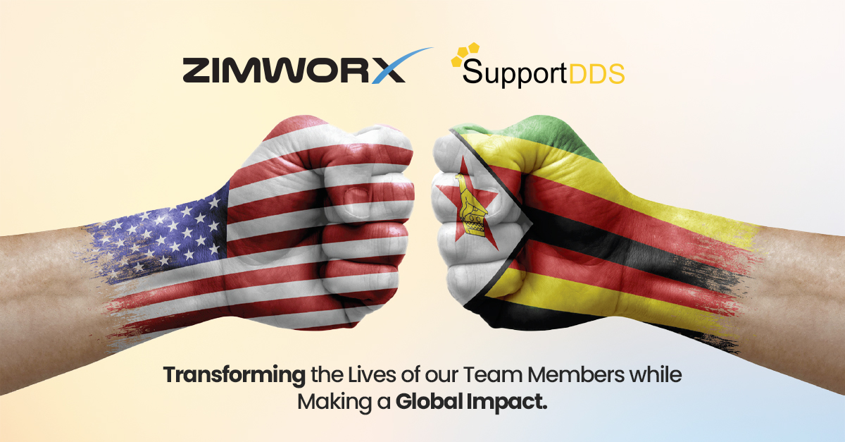 At ZimWorX, we are committed to transforming the lives of our team members while making a global impact for the kingdom.🌍 It's a #WinWinWin: a Win for our clients, a Win for our employees & a Win for the ministries that we support globally. Learn more zimworx.com/our-story