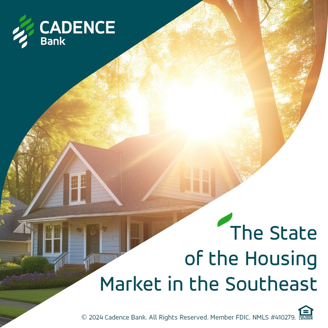 High-interest rates, property taxes and insurance, and low housing inventory are some of the challenges facing today’s homebuyers. President of Cadence Bank Mortgage Scott Dickey looks at the state of the housing market in the Southeast: bit.ly/4aN5ne9