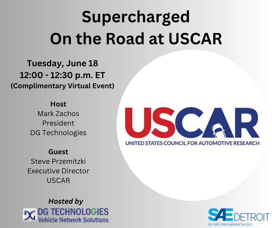 SAEDetroit's tweet photo. We invite you to join us for the upcoming Supercharged video on YouTube! Read more at https://t.co/UMpjXKFvar. https://t.co/O6KFjnY3Sd