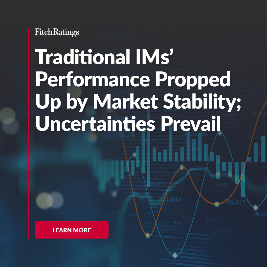 FitchRatings's tweet image. Favorable equity and bond market trends supported European and North American traditional investment manager performance in 2023. #FitchRatings expects market uncertainty and fee pressure to negatively affect 2024 performance. Learn more: ow.ly/6K1r50RztI3 #NonBanks