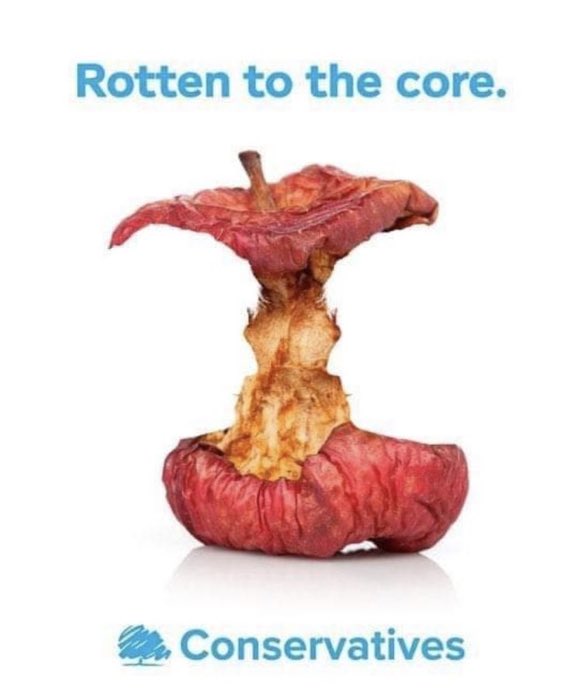 How about them apples?

#PierrePoilievreIsUnelectable 
#NeverVoteConservative 
#CanPoli #CdnPoli