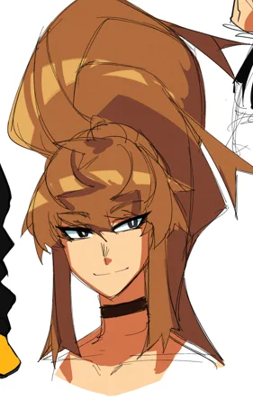 that's me with Cadella, so many unfinished illustrations for her 