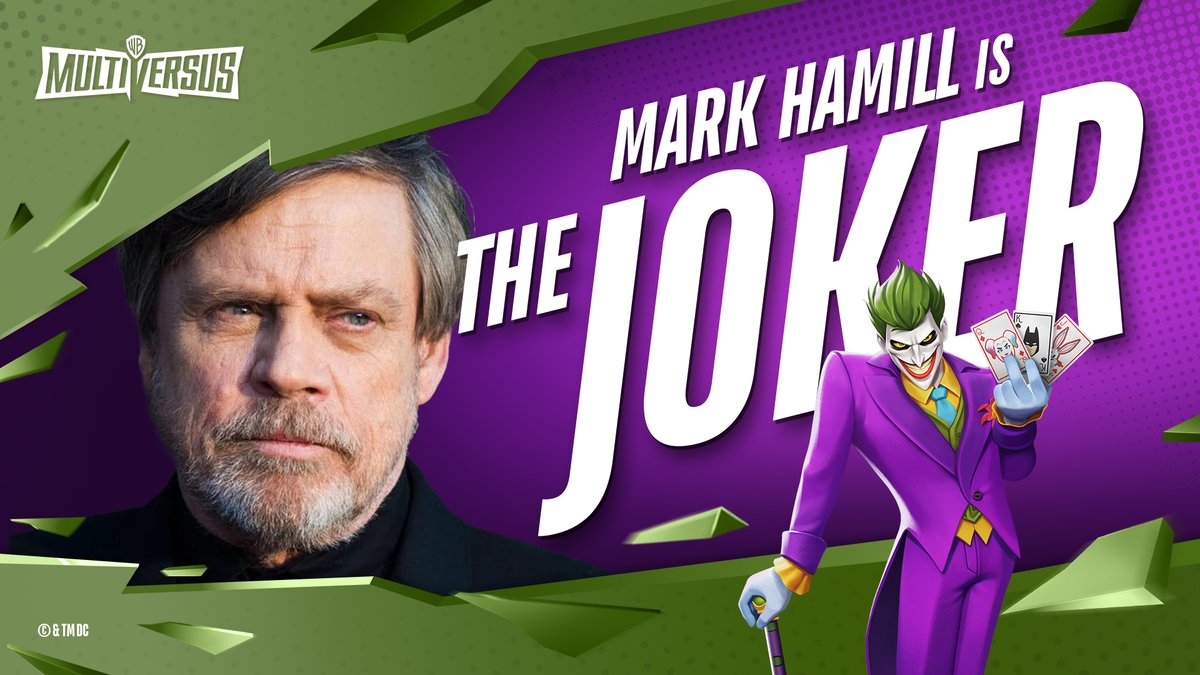 In case you missed it, we got the 🐐. Or in this case the Mar 🐪, @MarkHamill. #MultiVersus