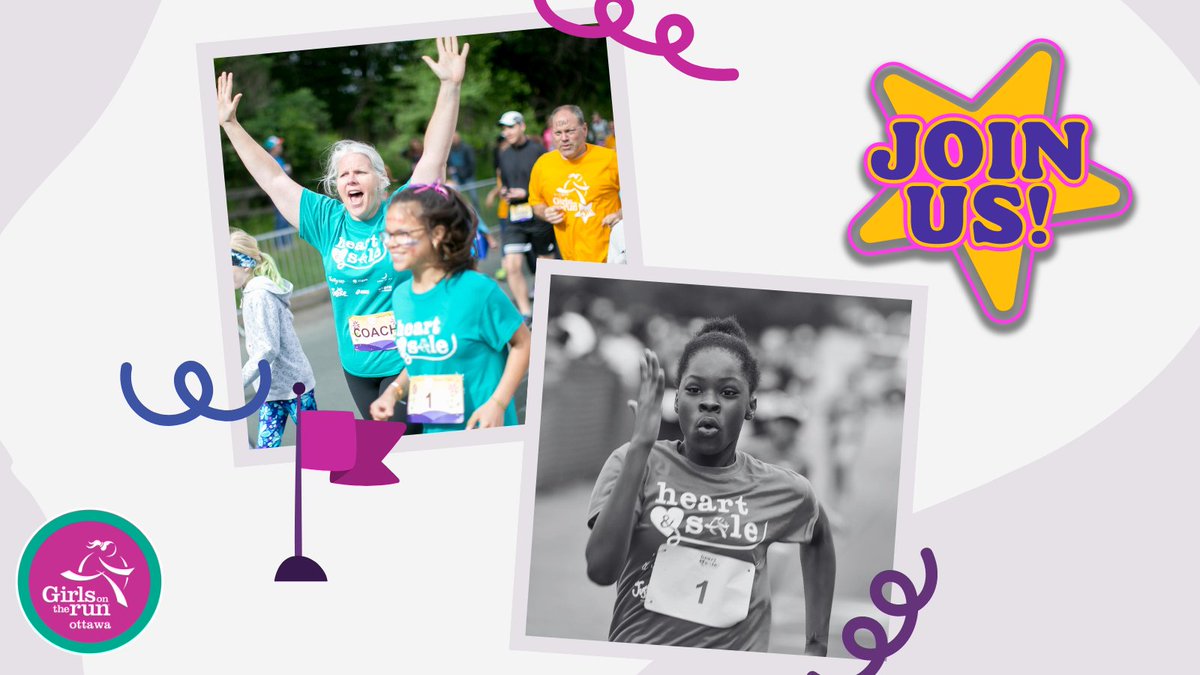 Our Spring 5K is around the corner, and we need you to empower and cheer on our girls as they cross the finish line!🎉 Join us on Sunday, June 16th to cheer, run, or walk with our participants! Register now: girlsontherunottawa.ca/5k