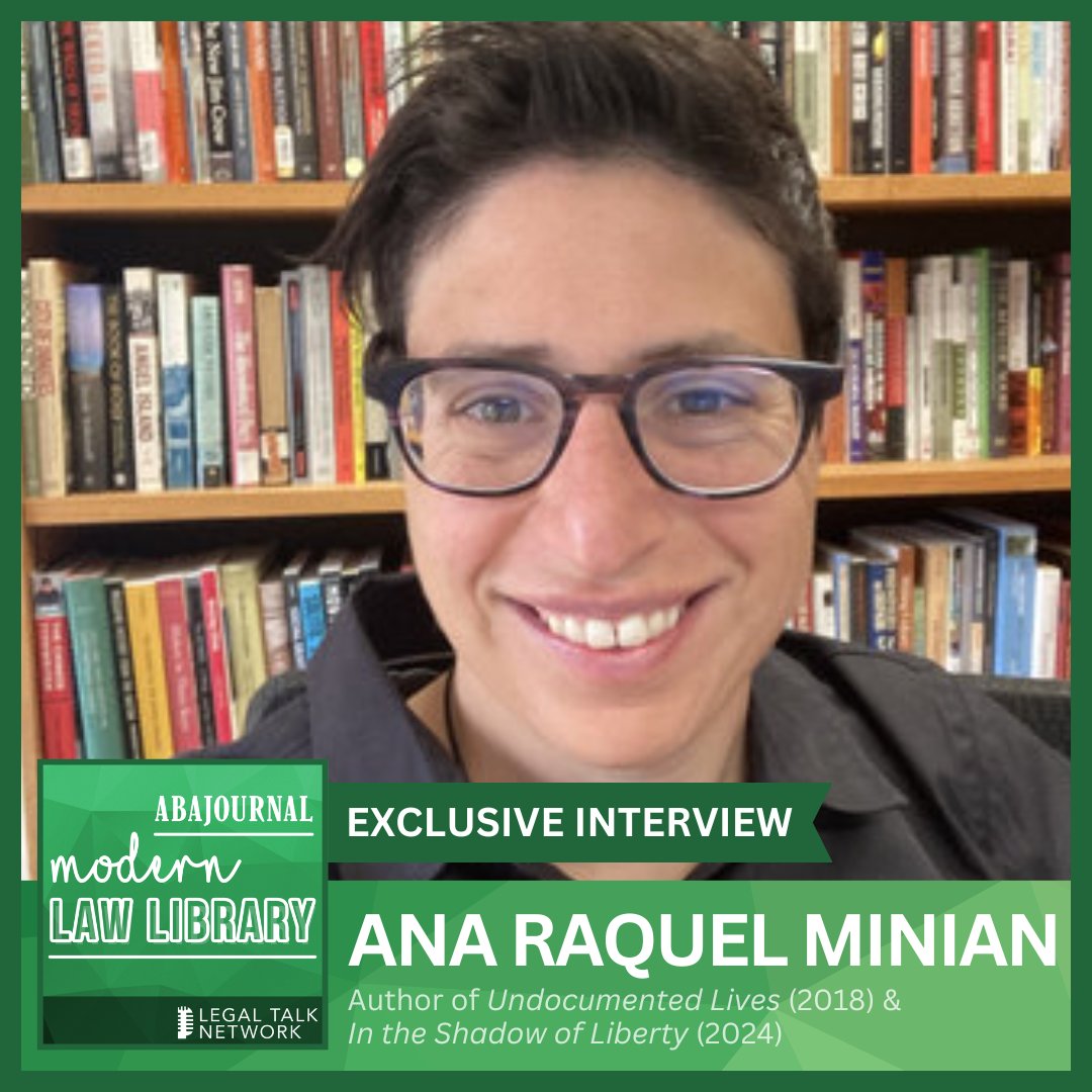 Explore the deep-rooted history of detention and family separation in the U.S. with @AnaRMinian on @ABAJournal's Modern Law Library Podcast: listen.legaltalknetwork.com/ana Ana explains: 1️⃣ How immigration has changed 2️⃣ Parole vs. detention 3️⃣ How attorneys can help detained immigrants