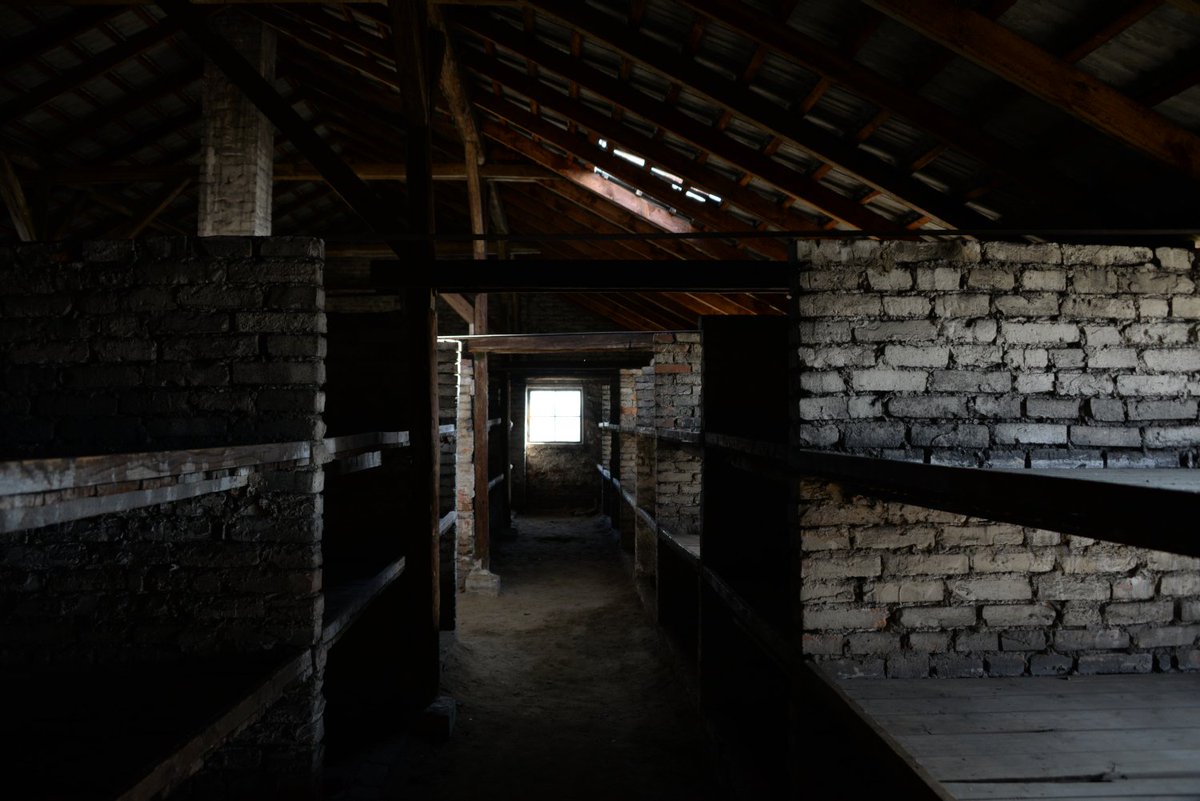 The horrible living conditions #Auschwitz & the appalling sanitary conditions contributed to the exhaustion & death of many prisoners in the camp. Listen to our #podcast Spotify: open.spotify.com/episode/6Ny2s4… ApplePodcast: podcasts.apple.com/pl/podcast/on-… YouTube: youtu.be/2A8VYMZHwdM