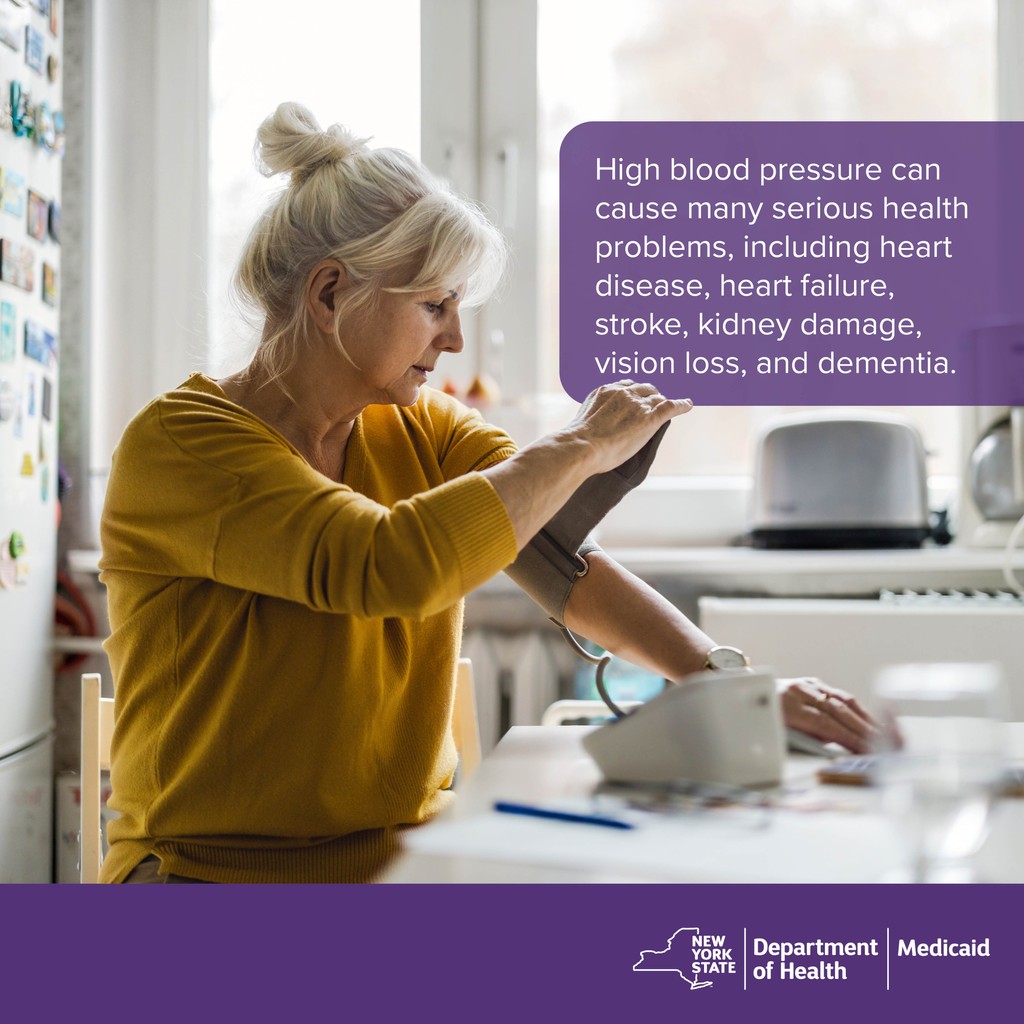 If you have or suspect you may have high blood pressure, check out the #NYSMedicaid “High Blood Pressure, Prevention, and You” fact sheet: health.ny.gov/health_care/me…. #NationalHighBloodPressureEducationMonth