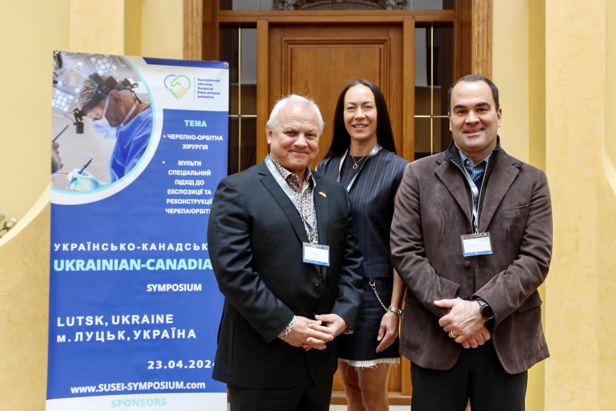 Sunnybrook’s Ukraine Surgery Education Initiative has finished in Lutsk, the first mission to Ukraine since Russia’s full invasion. As home to Canada’s largest trauma centre, we’re proud to offer surgical care to the injured and support to clinicians in Ukraine. Thanks to all!