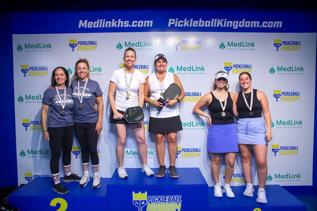 🎉 A huge THANK YOU to all the incredible participants who made the Pickleball for Parkinson's Awareness Tournament in Chandler, AZ a resounding success! 🏓 Learn how to create your own pickleball fundraiser at Parkinson.org/Champions.
