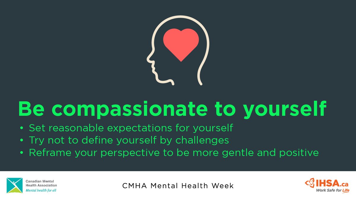 May 6 to 12, 2024, is @CMHA_NTL #MentalHealthWeek. This year's theme is 'Healing through Compassion,' which reminds us to show kindness towards others and ourselves.

Learn more about promoting workplace mental health on our website: ow.ly/KILY50RuOni 

#CompassionConnects