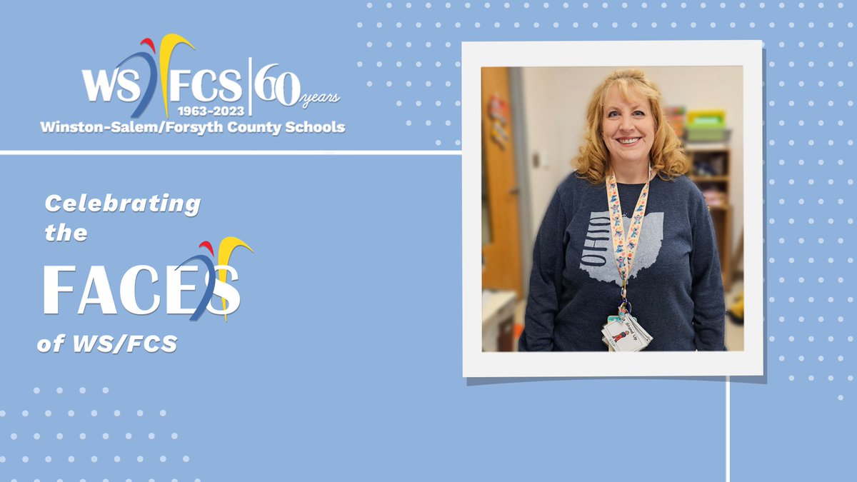 Our Support Person of the Day for May 9 is Teresa Hazlett from Sedge Garden Elementary School. Hazlett has been with the district for 18 years and serves as an EC Pre-K TA. Thank you for everything you do for our students! #WSFCSFaces @SedgeGardenES