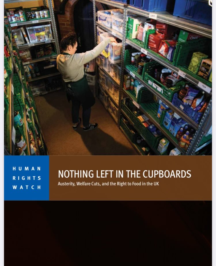 2/3 I authored this report for @HRW five years ago now documenting how a dysfunctional welfare state was leaving families in deep food insecurity, with parents going hungry so kids could eat. hrw.org/news/2019/05/2… page 111 contains specific recommendations to the rapporteur