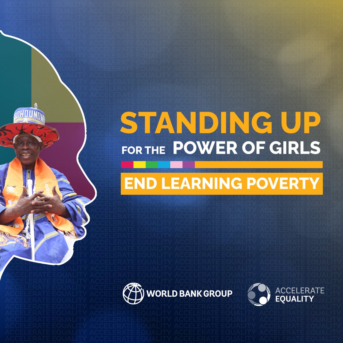 Dada, King of the Seas and Oceans, a spiritual leader in #Benin is a champion for girls' education. Discover why he is passionate about creating a world where girls thrive. 🚀 wrld.bg/cLLI50QMfrE #AfricaACTs to #AccelerateEquality