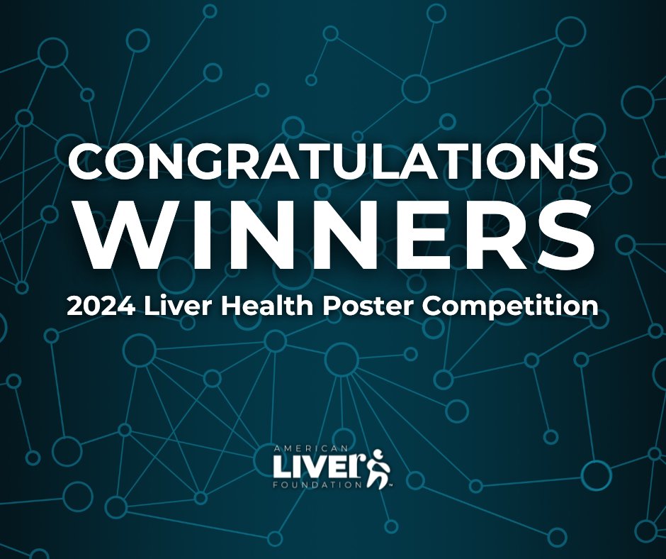 Winners from the American Liver Foundation’s 2024 Liver Health Poster Competition were announced today. This competition showcases posters and a video created by early career healthcare professionals from across the country on six areas of liver education. alf.social/PC24W