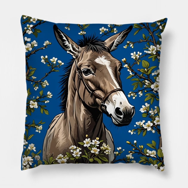 A Missouri #Mule Surrounded By Hawthorn Blossom 2 - #Missouri #GiftIdeas #Pillow #teepublic #taiche #showmestate #missouri #missouriadventure #showme #stl #ozarks #missourilife #missourioutdoors #missourionly #visitmo #missouribeauty  #midwestisbest teepublic.com/throw-pillow/6…