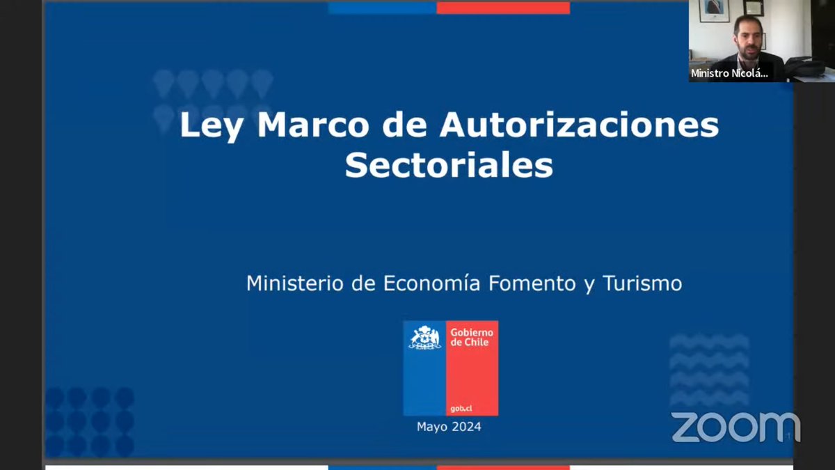 El ministro de Economía @nico_grau participa en el diálogo sobre permisos sectoriales y tiempos de tramitación organizado por el @consejo_cpi En vivo 📲 youtube.com/watch?v=RipGsX…