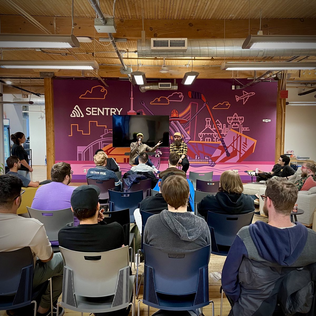 “Toronto tech renaissance” doesn’t have to be driven solely by builders and investors.

Companies can help. If you have space, consider opening it up to meetups. Encourage your people to get involved and share what they know.

Help develop a skilled future workforce.