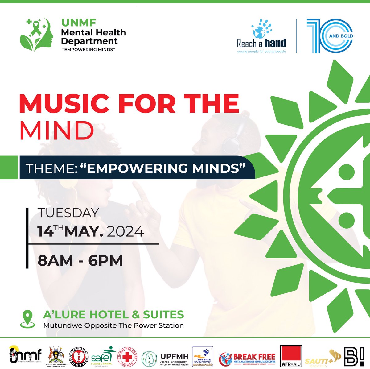 Mental health is crucial in Uganda, affecting people and communities. Creatives like artists, writers, and musicians often face unique mental health challenges. Raising awareness can educate on self-care and stress management. Join us for a FREE Mental Health Event hosted…
