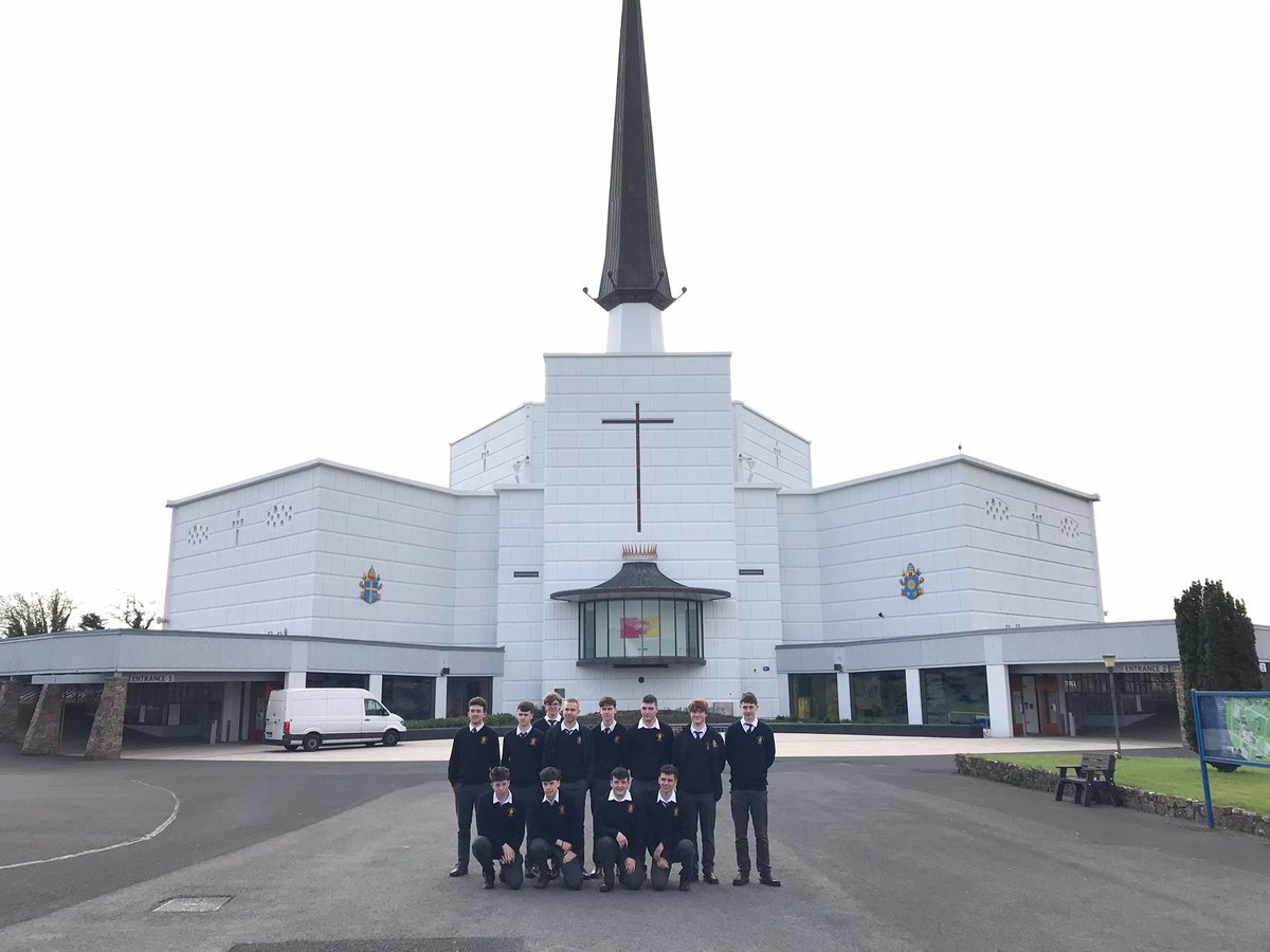 Today #ourboys were represented at the ' Live Life Youth Retreat' at Knock Shrine along with Ms. Brady and Ms. Kierans! A wonderful experience!