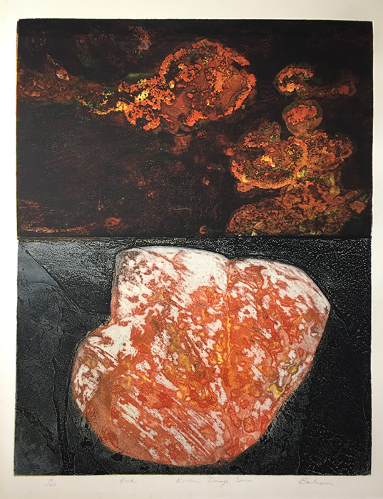 Edward John Bartram (Canadian) - S/N Etching - Rock, Northern Image Series. On our website gabor-bonniere.com #art #fineart #artforsale #canadianart #rareprints #artdealer #artcollector #artgallery #toronto