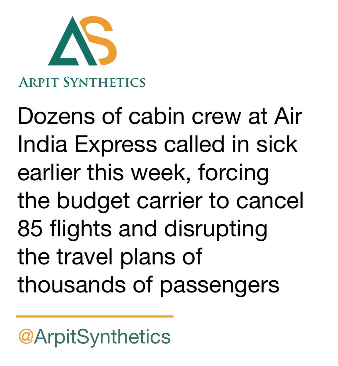 #chemicalupdate #arpitsynthetics #chemical #worldchemistry #innovation #industry #engineering #hygiene #global #AI #polymer #apple #color #colour #india #leader #partnership #biodegradable #recycle #recycled #fibre #landfill #ocean #Artificalintelligence #asia #usa #uk #africa