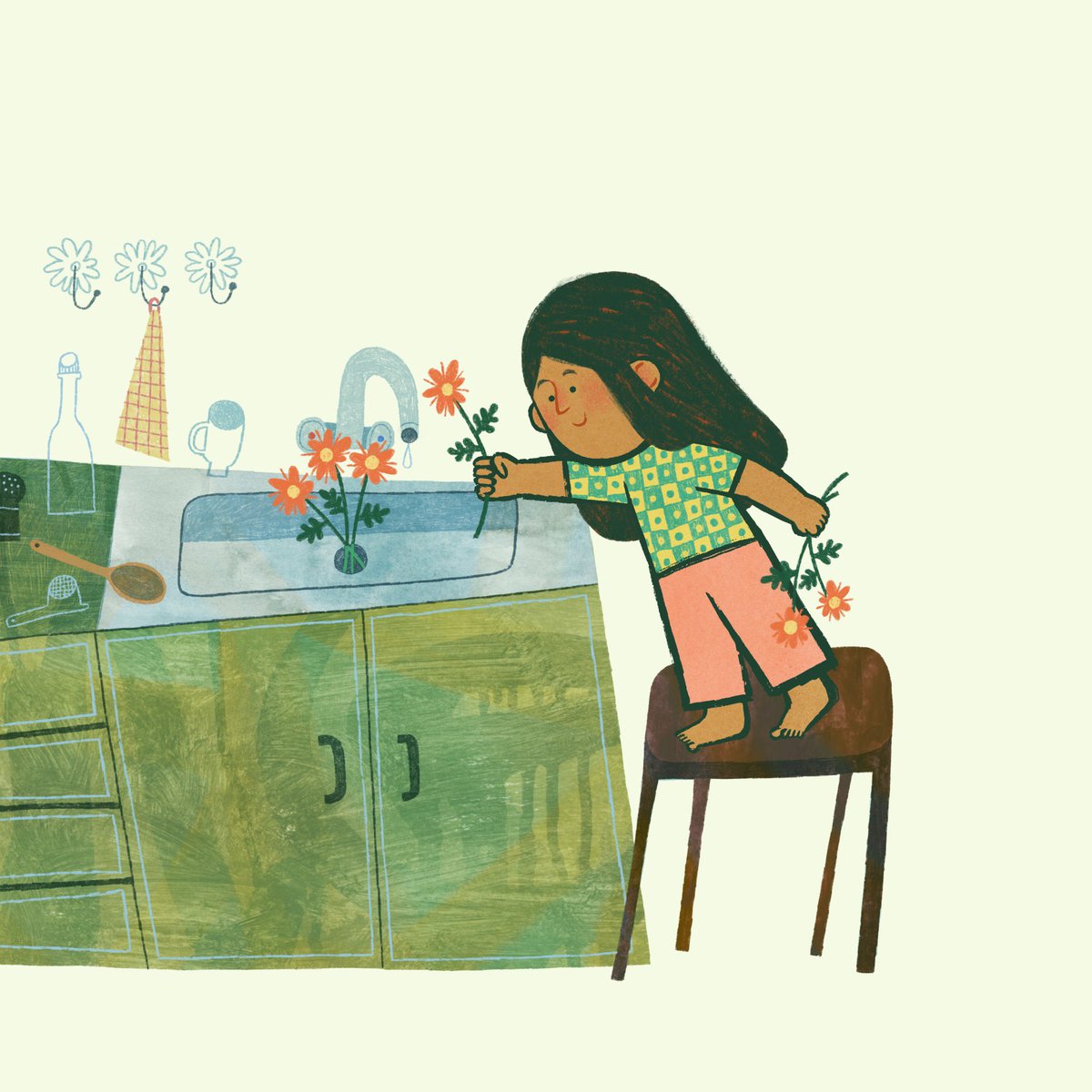 A sink bouquet 💐