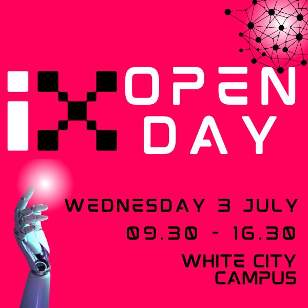 UPCOMING: Step into the Intelligible AI future at the @ImperialX_AI Open Day! 📅 Wed 3 July 2024 🕤 9:30am - 4.30pm 📍@WCIDLondon Join I-X as it unveils the forefront of multidisciplinary research, dedicated to crafting a new era of #AI systems.   🔗 ix.imperial.ac.uk/event/i-x-open…