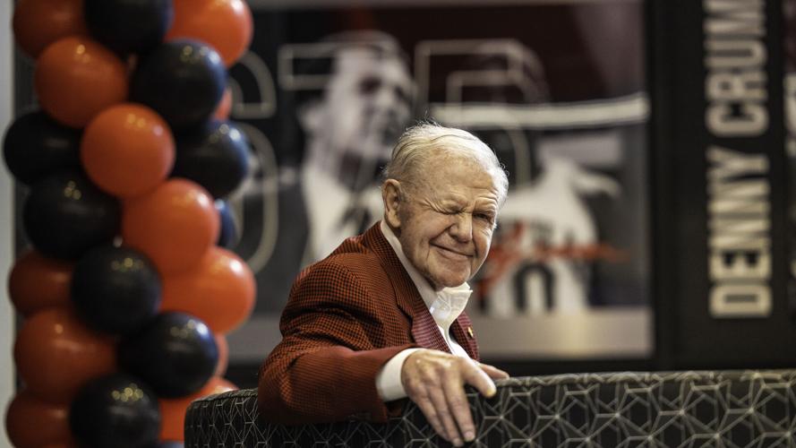 ONE YEAR AGO today, legendary Louisville coach Denny Crum passed away