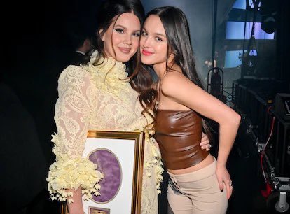 dove cameron and olivia rodrigo with lana del rey!