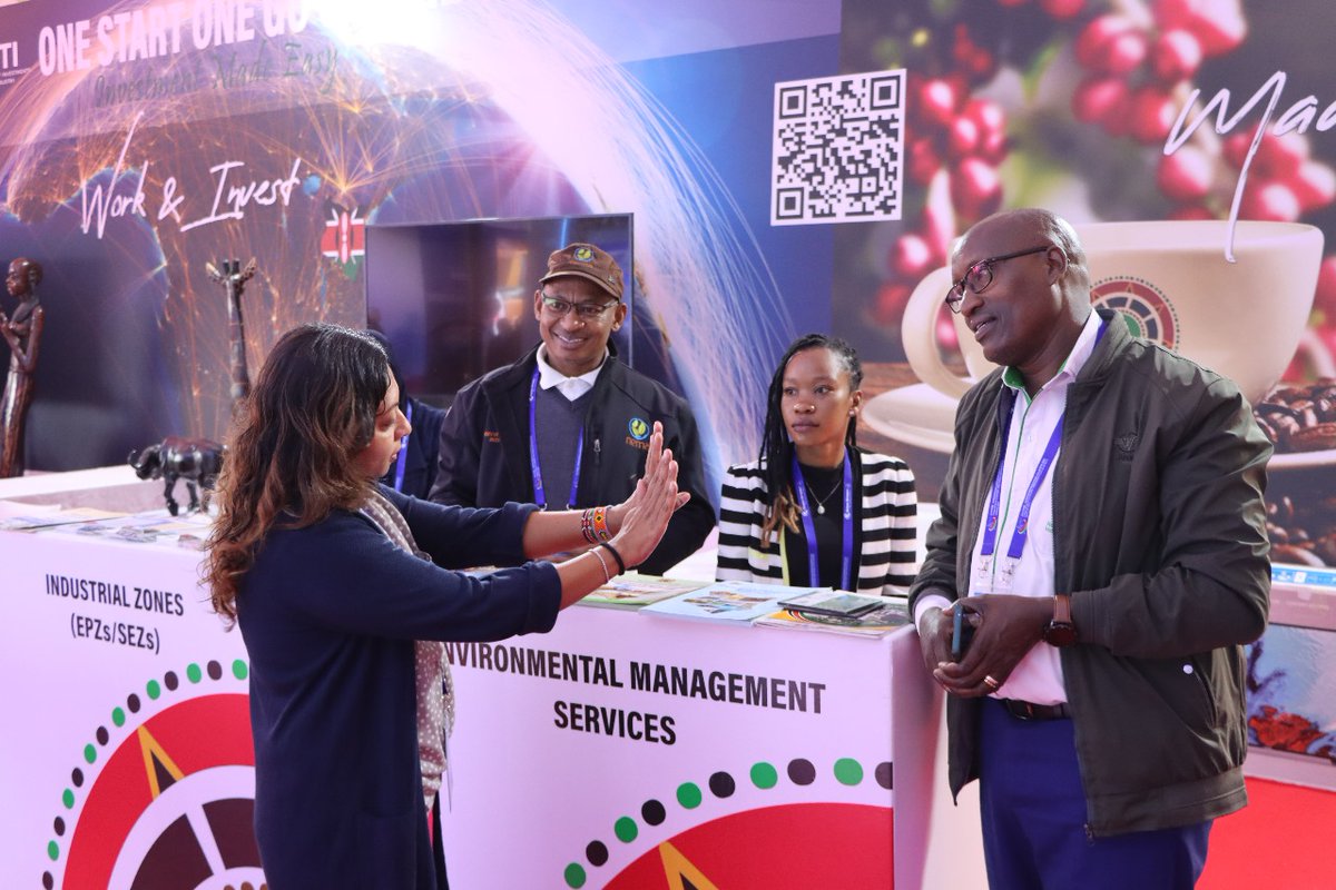 @NemaKenya exhibiting and creating awareness on environmental management during the ongoing China-Africa Economic & Trade EXPO (CAETE) at The Edge Convention Centre in Nairobi.