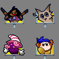 LShadow15's tweet photo. my goofy ass try to come back to spriting and made them silly's for #RingRacer 

nothing in progress, it's just for fun concepts, but who knows maybe when i feel like going back to that! https://t.co/sBYNh8JOT1