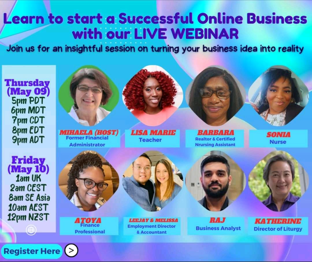 🌟 Imagine waking up every day excited about your work – that's the reality of running your own online business!
Who want to know, please go to 𝒘𝒘𝒘.𝒑𝒐𝒍𝒊𝒏𝒂𝒈.𝒄𝒐𝒎 to register for a free online business webinar.
Polina
#earnonline #workfromhome #OnlineBusiness #askmehow