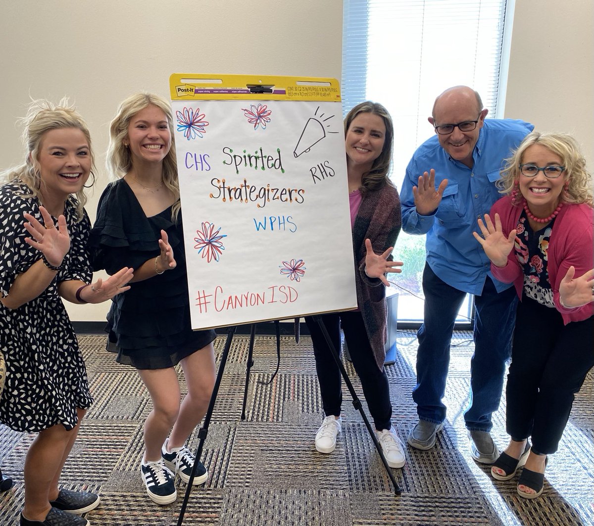 Excited about strategic planning today in ⁦<a href="/CanyonISD/">Canyon ISD</a>⁩!