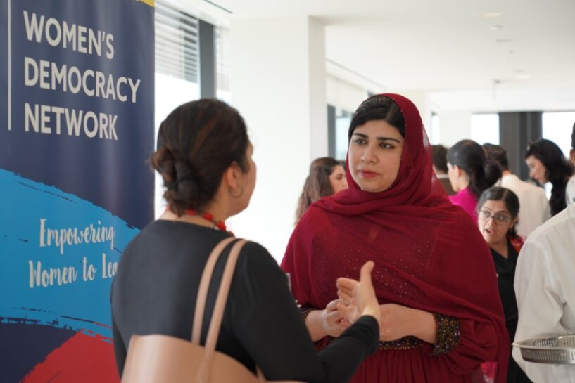 #WDN partnered with @TheBushCenter to launch the #AfghanandIranianWomensCoalition to unify and amplify advocacy efforts among women’s rights and democracy advocates. Coalition members participated in monthly dialogues and are now in Washington, DC meeting with policy makers.