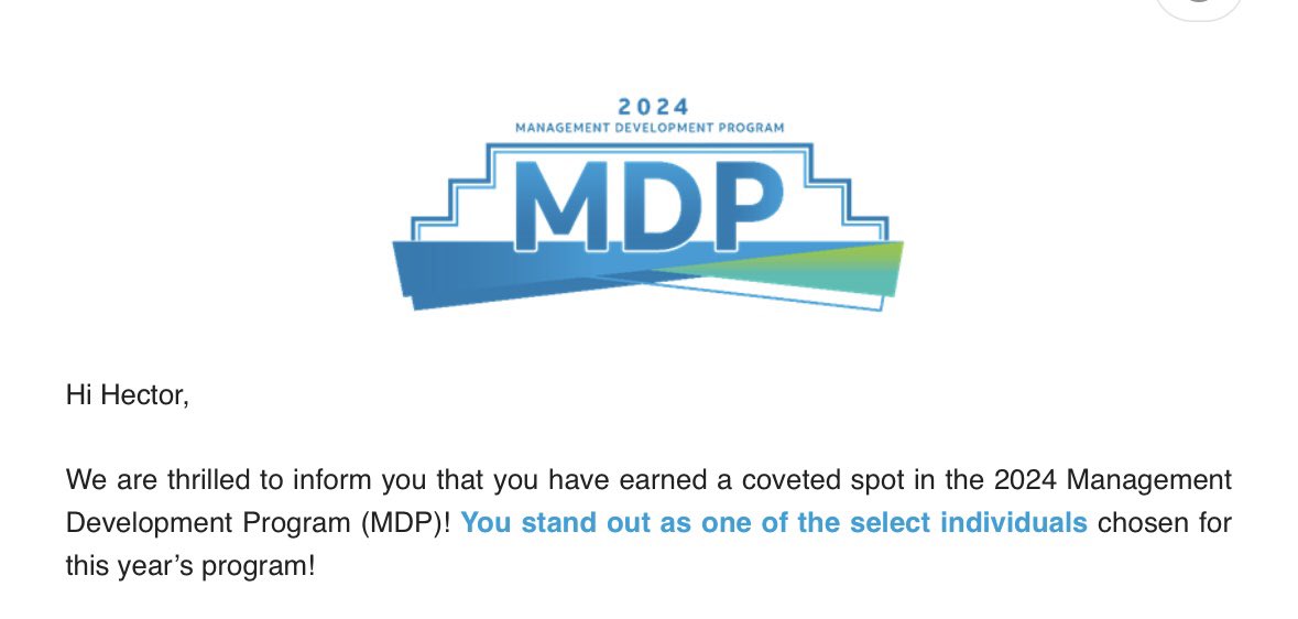 I’m super excited for this opportunity! I know I’ll network with incredible talent from our company! Special thanks to @RominaWhyte & @LuisSilvaOneFLA for believing in me!