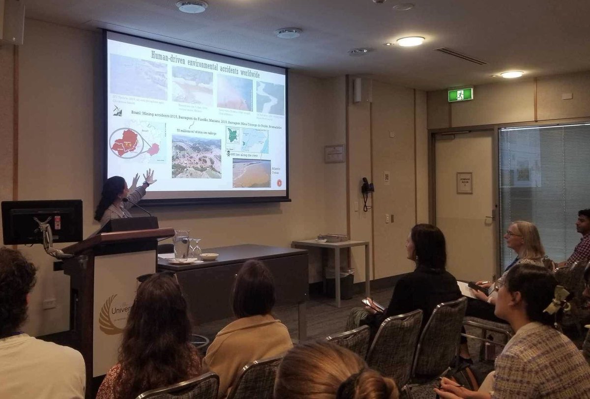 Ana Carolina Grillo (@acmgrillo) on Twitter photo Glad to have experienced a bit of #WesternAustralia 🌊 and learned about its giant and remote coastline and reefs at <a href="/AustCoralReefs/">Aust Coral Reef Soc</a> and <a href="/wamuseum/">Western Australian Museum</a> - and sharing my research from <a href="/MarineEcoBR/">Marine Ecology Lab UFRN | Brazil</a> <a href="/Coral_Vivo/">Projeto Coral Vivo</a>👩🏽🔬 Still lots to be unraveled in this surprising area of the #IndianOcean! 🪸 Glad to have experienced a bit of #WesternAustralia 🌊 and learned about its giant and remote coastline and reefs at <a href="/AustCoralReefs/">Aust Coral Reef Soc</a> and <a href="/wamuseum/">Western Australian Museum</a> - and sharing my research from <a href="/MarineEcoBR/">Marine Ecology Lab UFRN | Brazil</a> <a href="/Coral_Vivo/">Projeto Coral Vivo</a>👩🏽🔬 Still lots to be unraveled in this surprising area of the #IndianOcean! 🪸