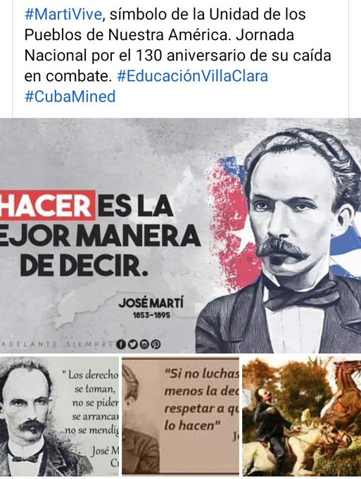 #MartíVive #EducaciónVillaClara #CubaMined