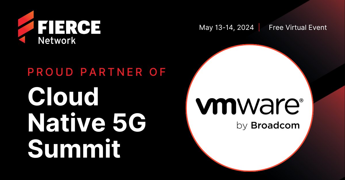 🚀 Excited to announce @VMware by Broadcom as a Silver Sponsor for the Cloud Native 5G Summit on May 13-14, 2024! Join us for this must-attend virtual event to explore Standalone 5G, AI, and more. 🌐 👉 Register here: 👉 Learn more about VMware: