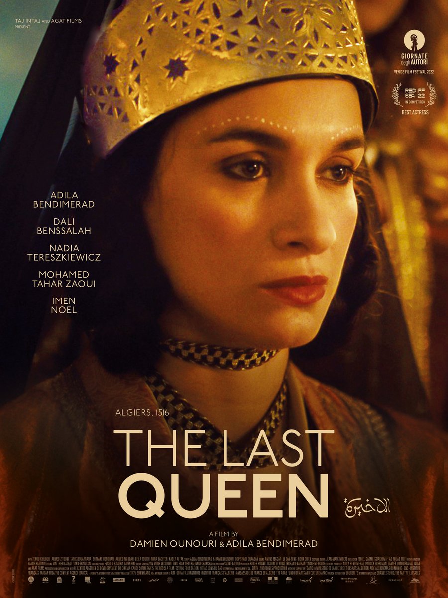 Women in Resistance: Algeria-Ireland The Festival begins with an Irish premiere screening of the 2022 film The Last Queen, the first ever Algerian costume drama which graphically portrays the story of the sixteenth century mythical figure Queen Zephira. bit.ly/TSC_TheLastQue…