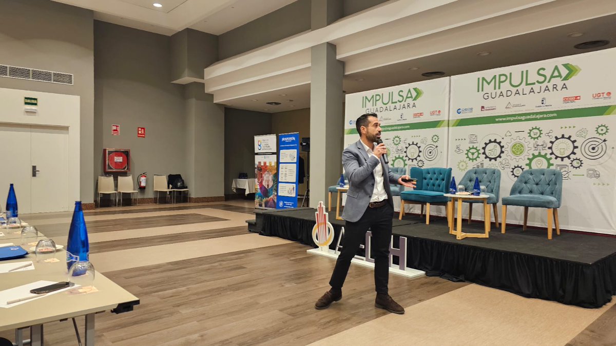 LybraTech's tweet image. We participated in the "Jornada de #ExperienciasAedh" at the @HotelGuadaCC. Our Business Development Manager, David González Romero, proudly took part as a panelist discussing "New Tools for #HotelMarketing."

🤝 Special thanks to @Comunidad_AEDH
.
#AEDH #lybratech @zucchettispa